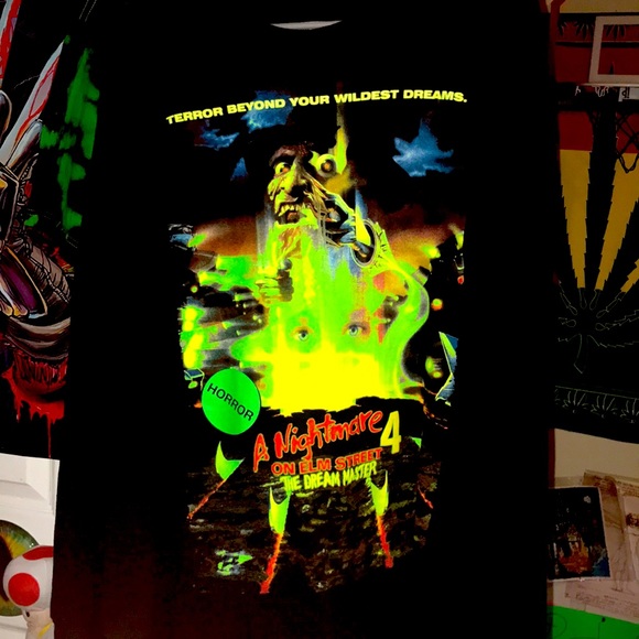 Rare Nightmare on Elm street 4 long sleeve - Picture 1 of 4